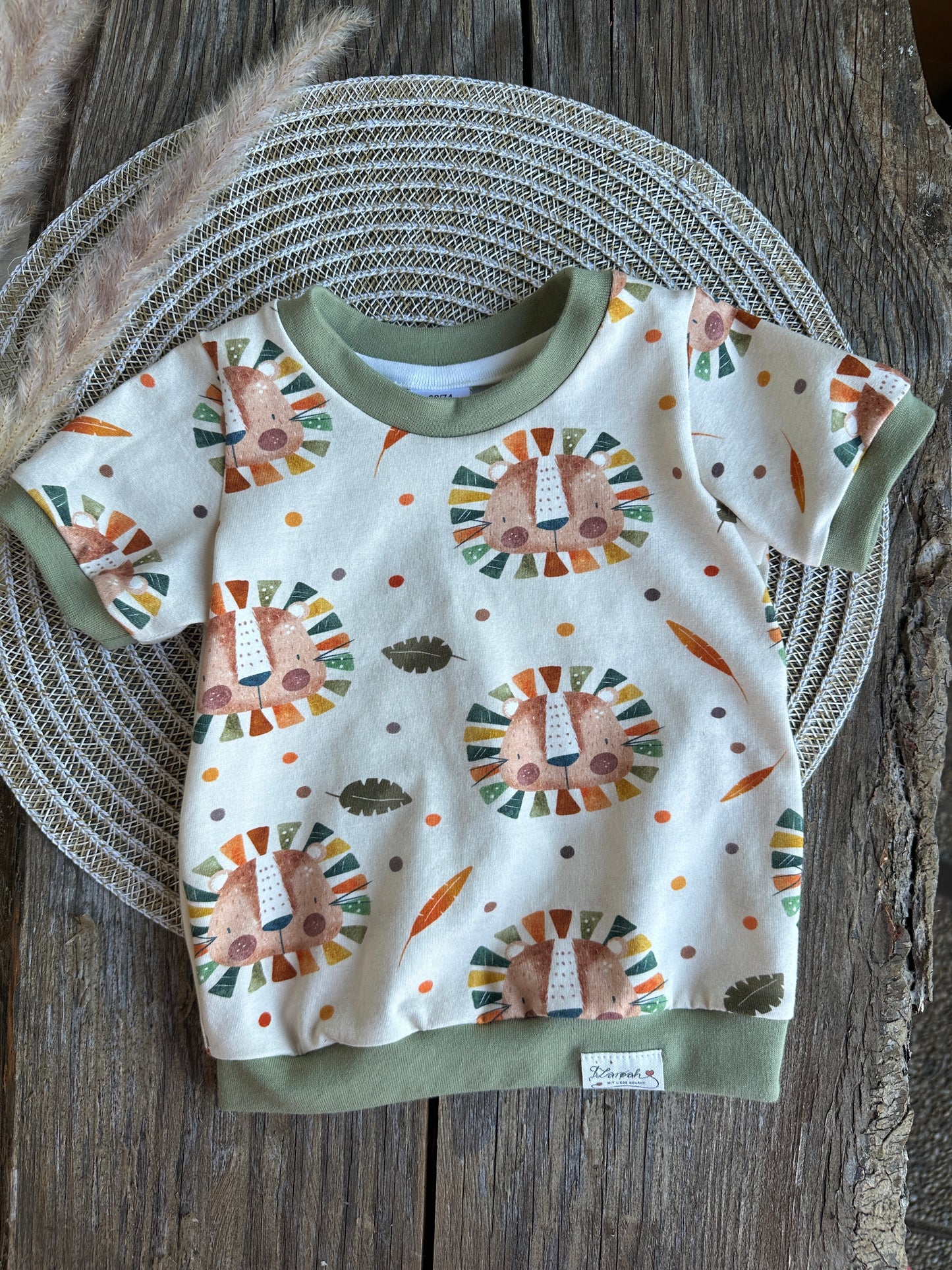 01 | SET | Sommer-Set Pumphose & Shirt Jungle | Bio | Größe 68/74