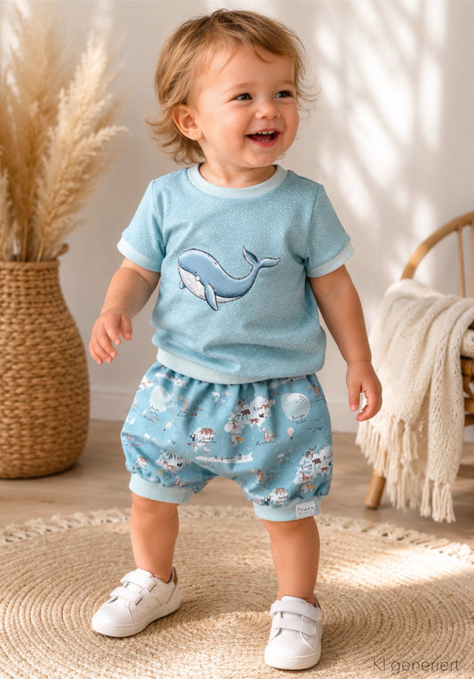 01 | SET | Sommer-Set Whale World | Bio | Größe 86