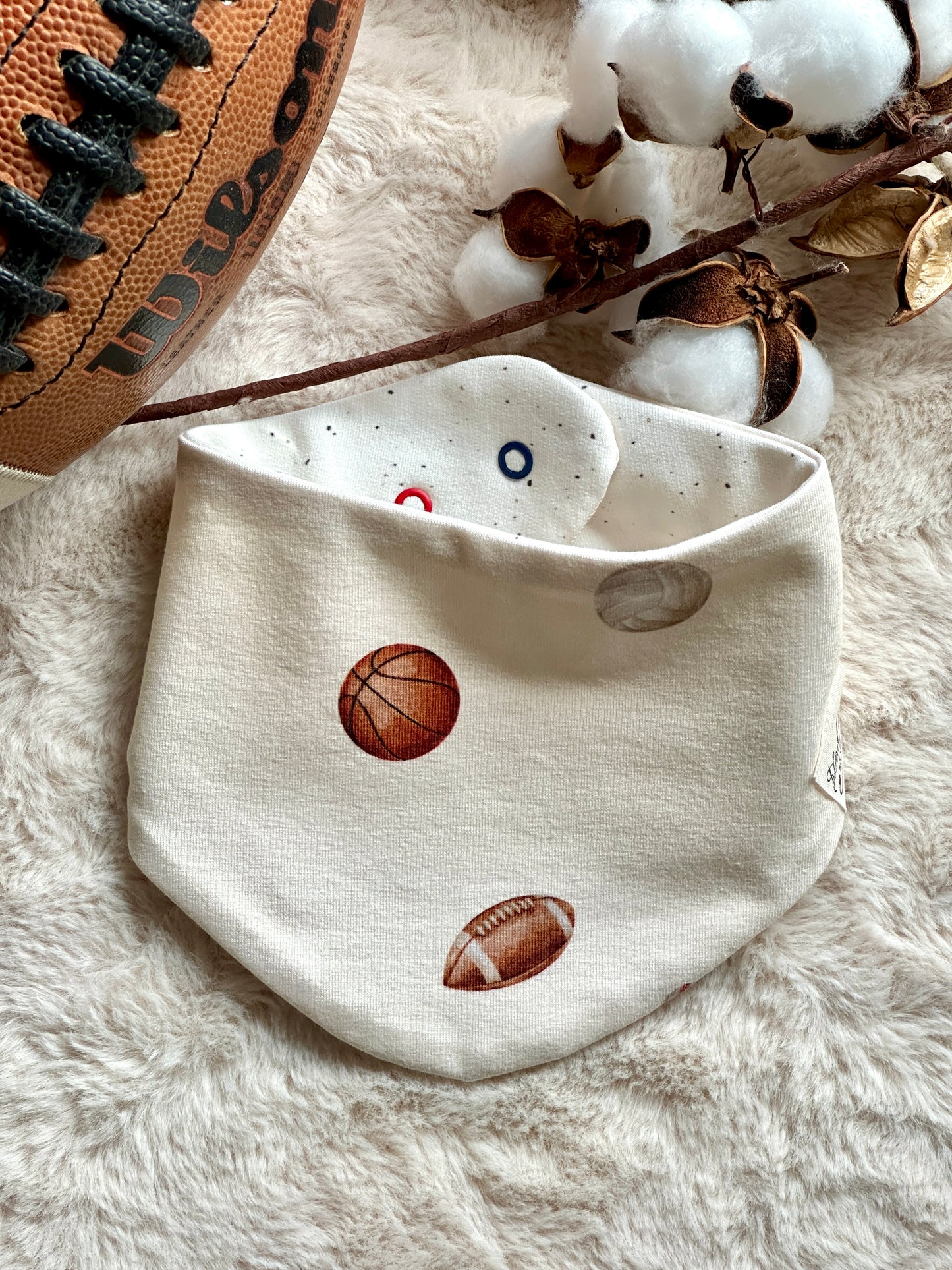 05 | ACCESSOIRE | Wendehalstuch Ballsport | Bio | one size