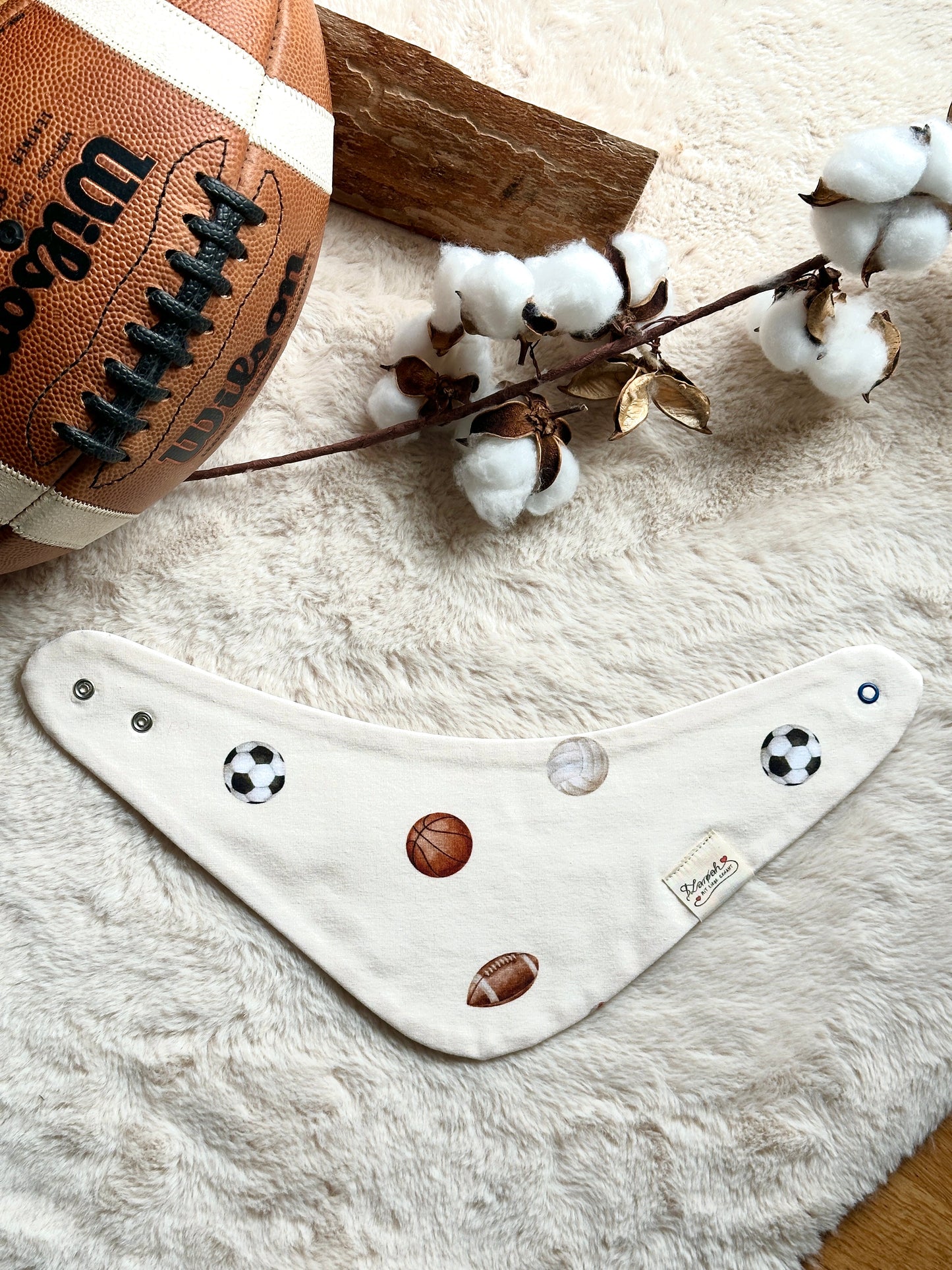 05 | ACCESSOIRE | Wendehalstuch Ballsport | Bio | one size