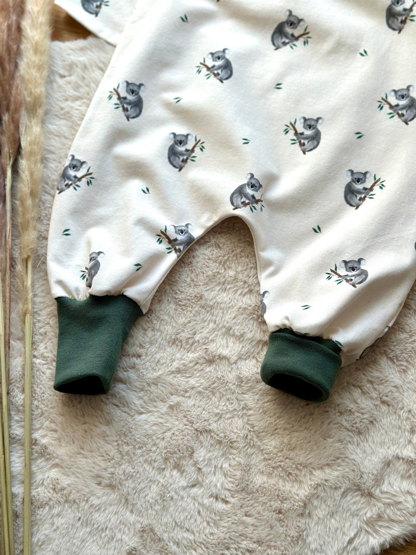 01 |  SET |  Baby Strampler & Halstuch Koala | Bio | Größe 74