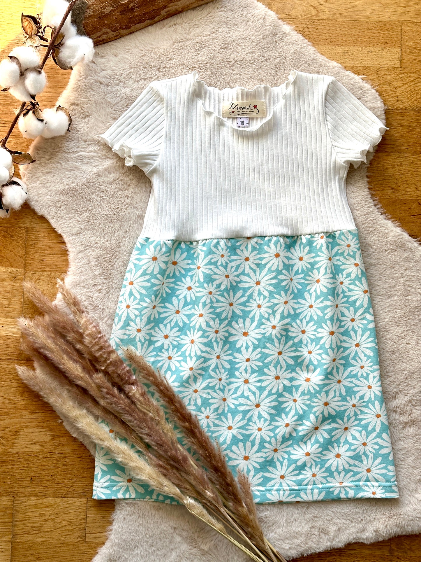 Mädchen Kleid Margeriten | Größe 104