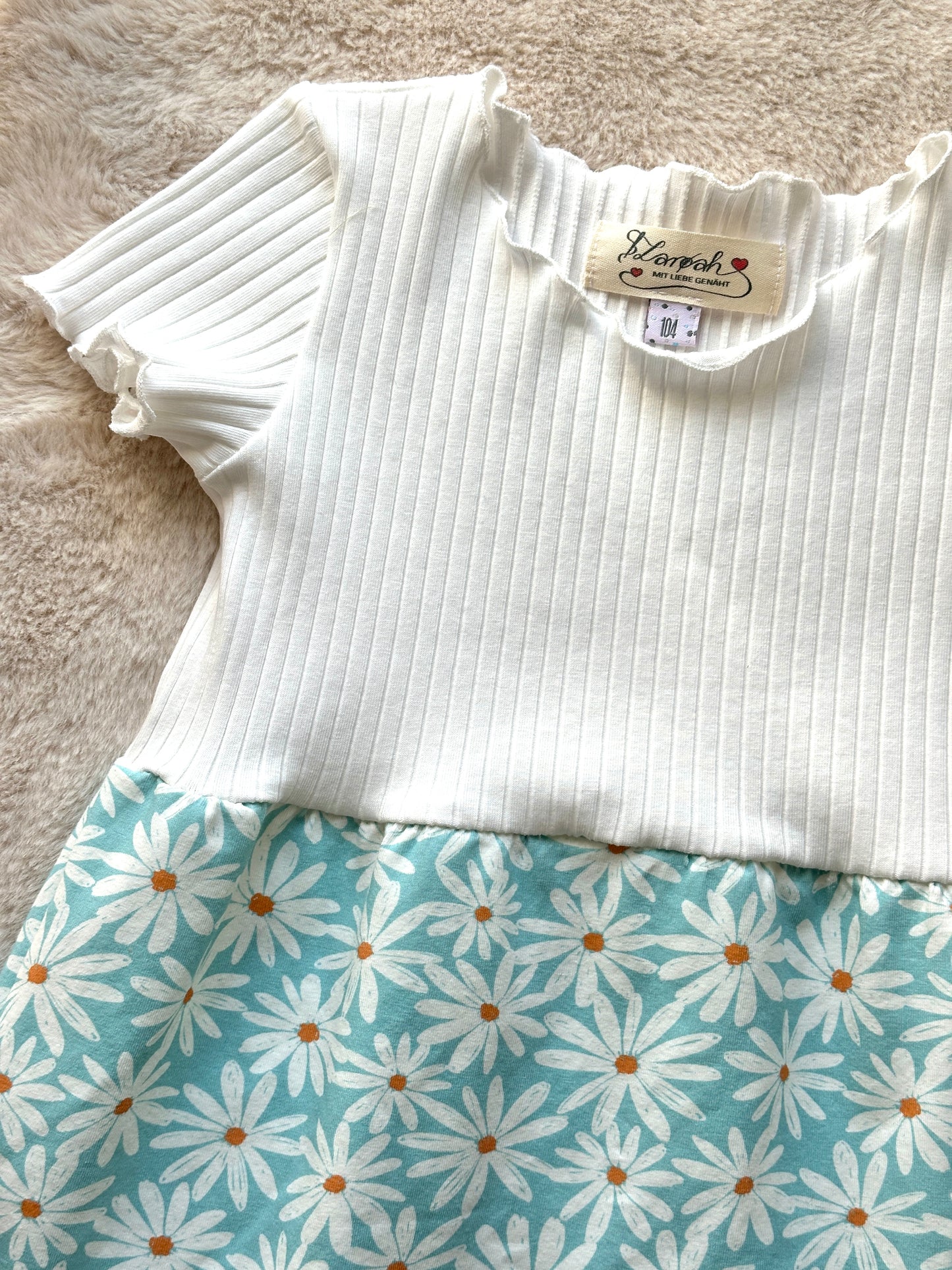 Mädchen Kleid Margeriten | Größe 104