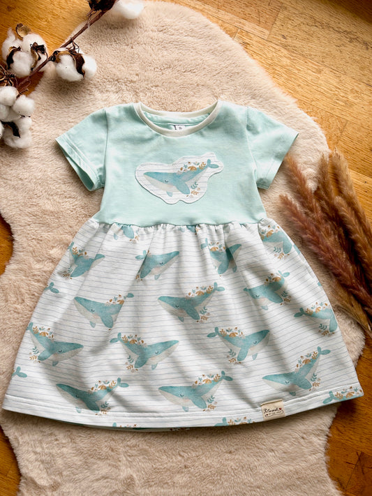 Mädchen Kleid Wal | Bio | Größe 86